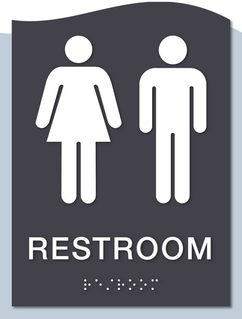 Delta - Restroom ID A 6.5" x 8.5"