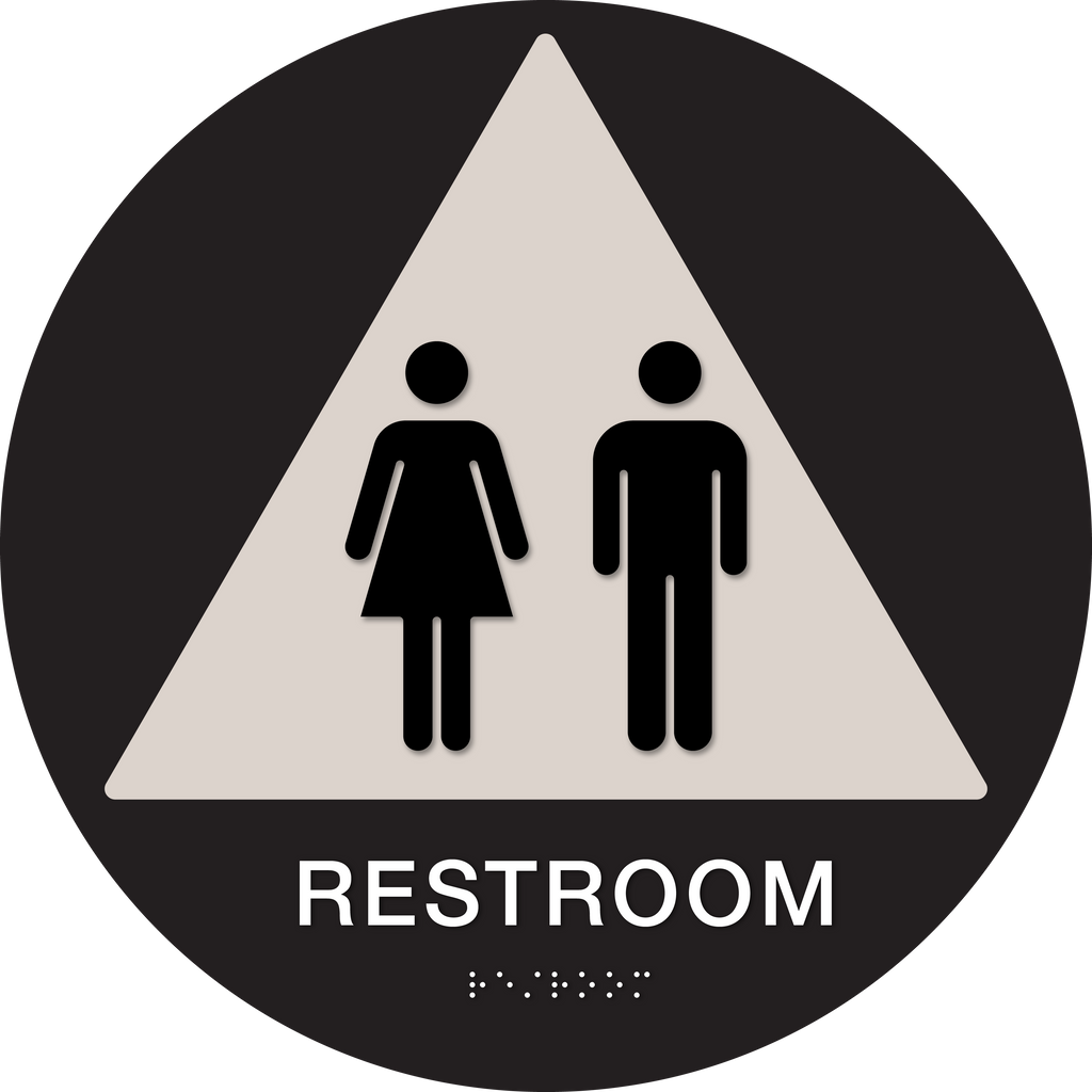 Kappa - Restroom Unisex C 12" x 12"