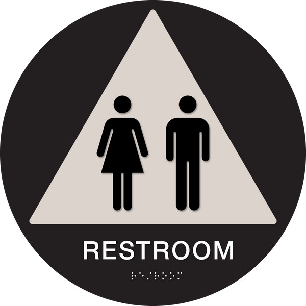 Kappa - Restroom Unisex C 12" x 12"