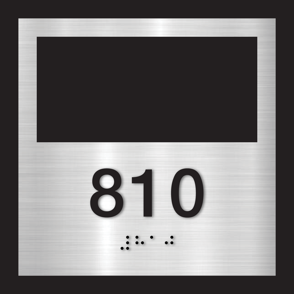 Omni - Room Number B 6" x 6"