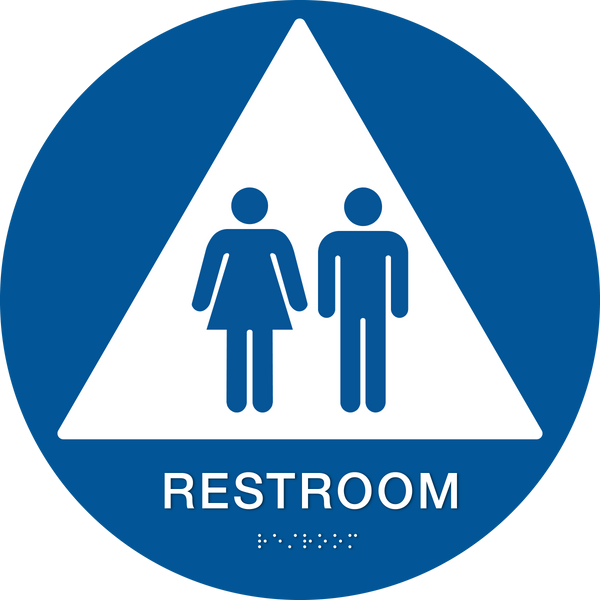 Sigma - Restroom Unisex C 12" x 12"